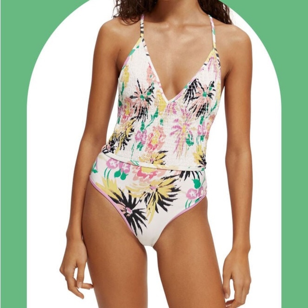 Scotch & soda floral one piece
